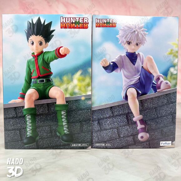 HUNTER x HUNTER Gon Killua Noodle Stopper Figure Set Furyu BRAND NEW US SELLER - Picture 3 of 5